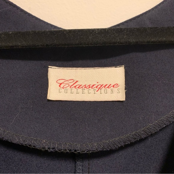 Vintage Wool Button Dress - Picture 2 of 4